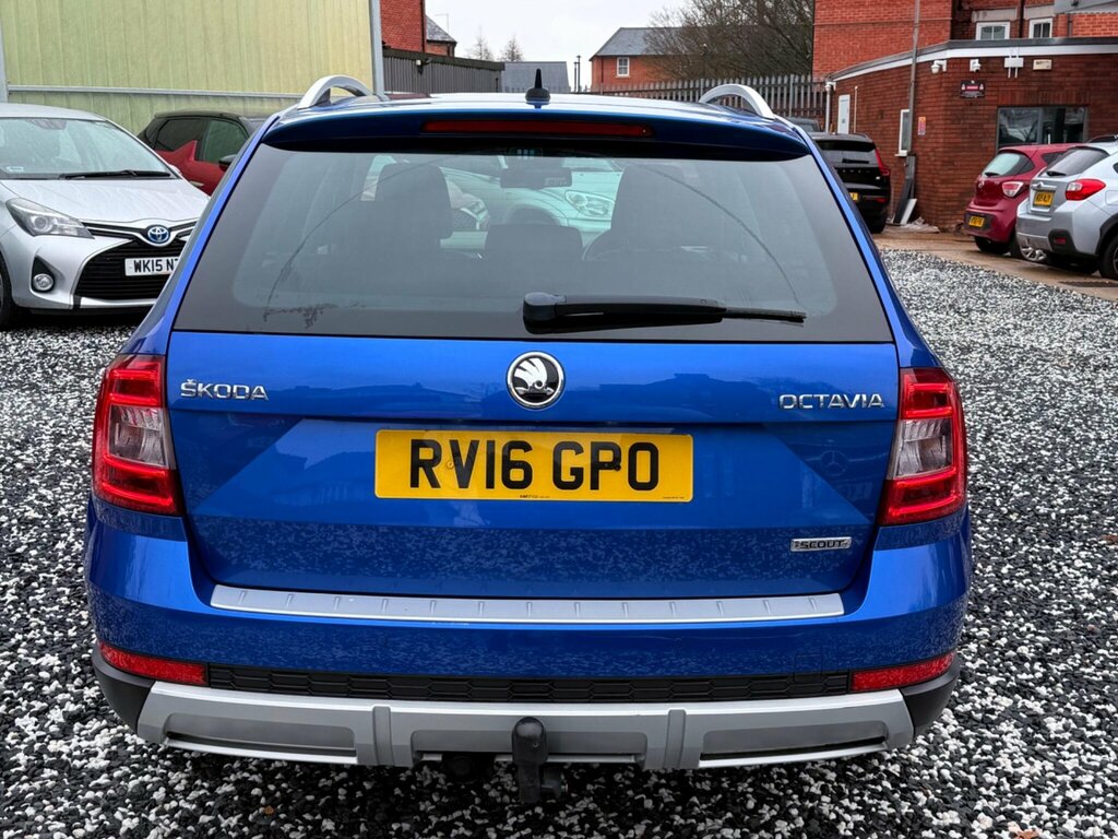 Skoda Octavia 2.0 Tdi Scout Dsg 4Wd Euro 6 Ss Blue #5