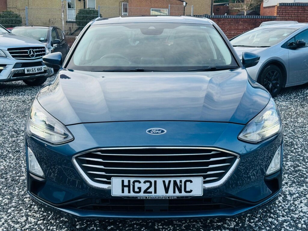 Ford Focus 1.0T Ecoboost Titanium X Euro 6 Ss HG21VNC Blue #2
