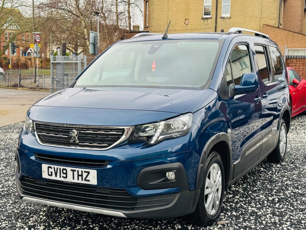 Peugeot Rifter 1.5 Bluehdi Allure Long Mpv Eat Euro 6 GV19THZ Blue #3