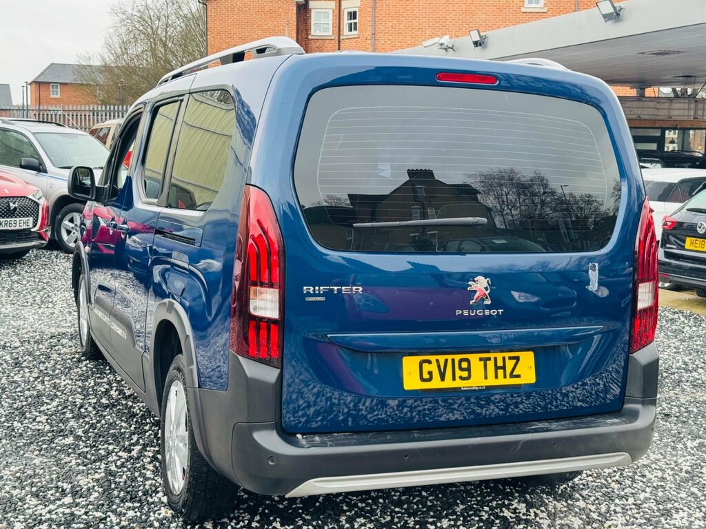 Peugeot Rifter 1.5 Bluehdi Allure Long Mpv Eat Euro 6 GV19THZ Blue #4
