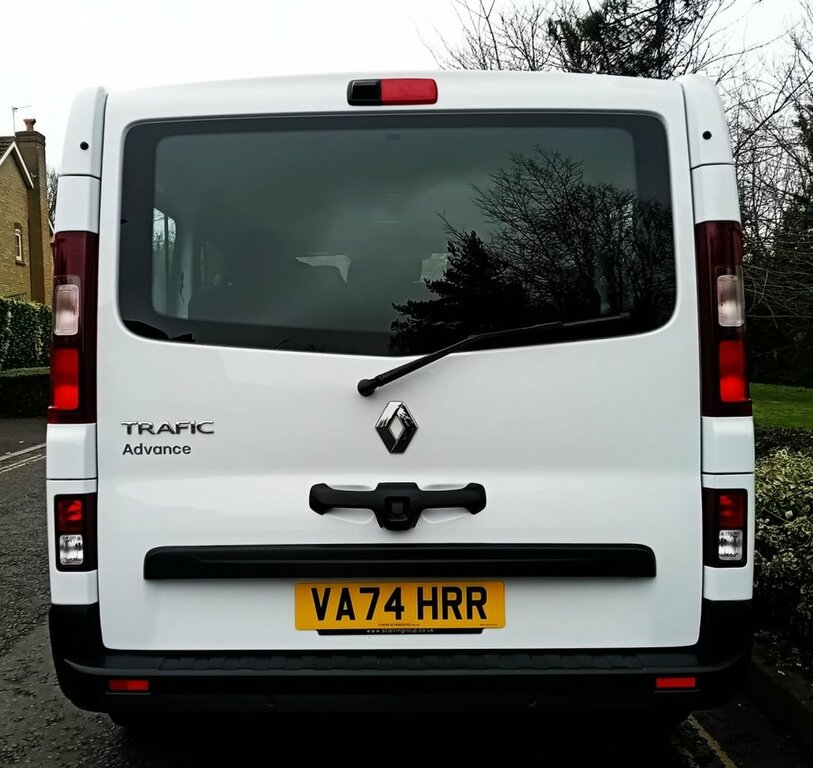 Renault Trafic 2L Advance VA74HRR White #4