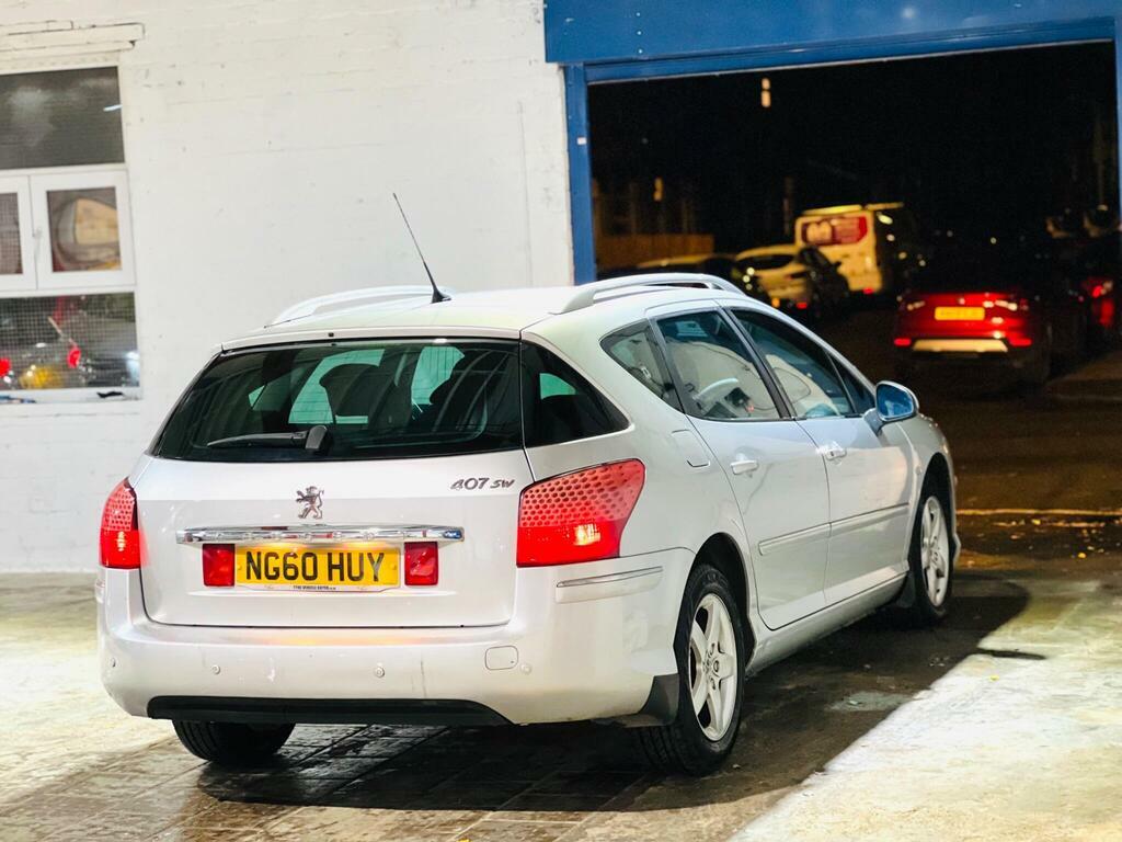 Peugeot 407 SW 2.0 Hdi Fap Sr Silver #4