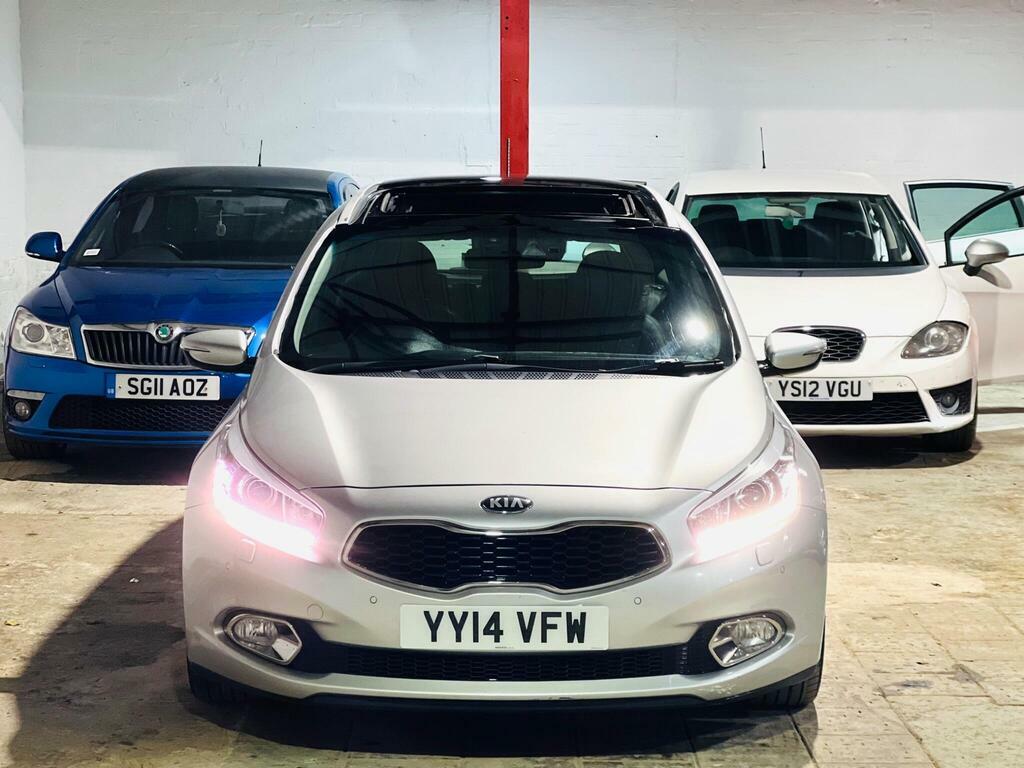 Kia Ceed 1.6 Crdi Ecodynamics 4 Tech Sportswagon Euro 5 S YY14VFW Silver #2