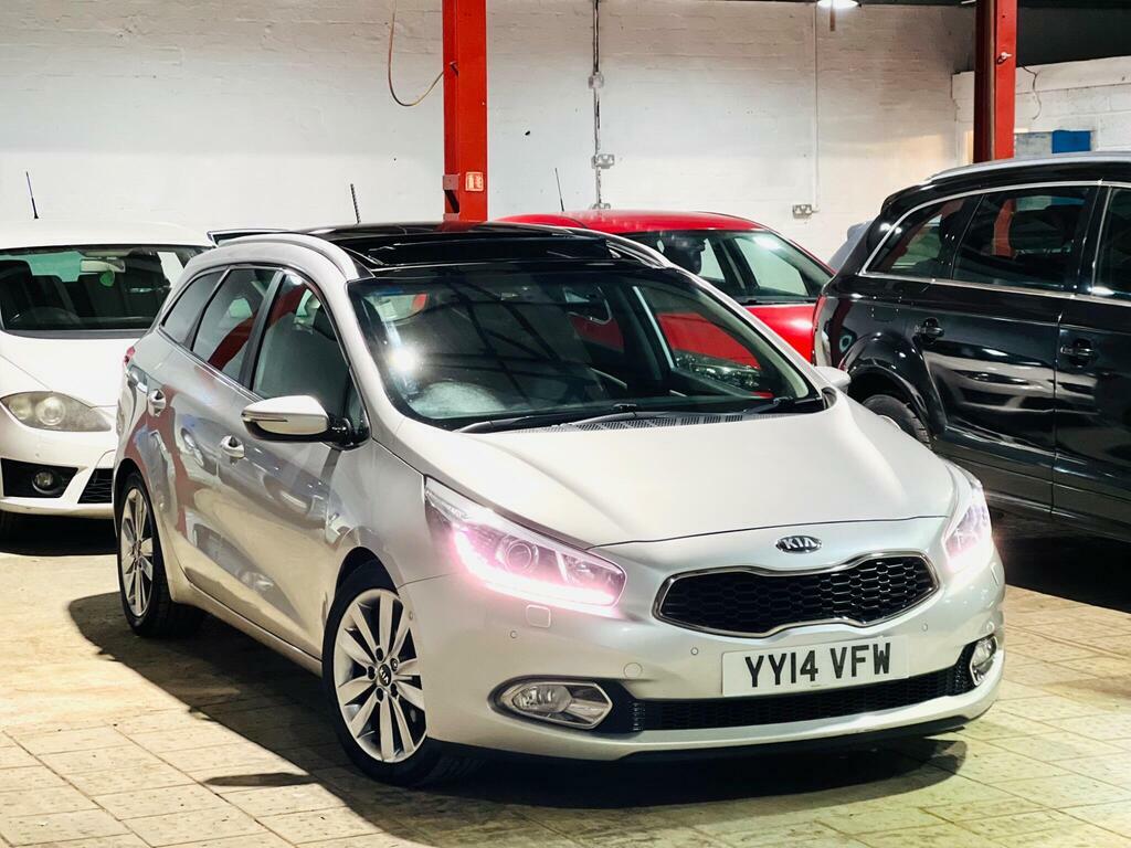 Kia Ceed 1.6 Crdi Ecodynamics 4 Tech Sportswagon Euro 5 S YY14VFW Silver #3