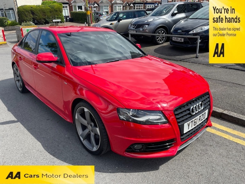 Audi A4 Tdi S Line Black Red