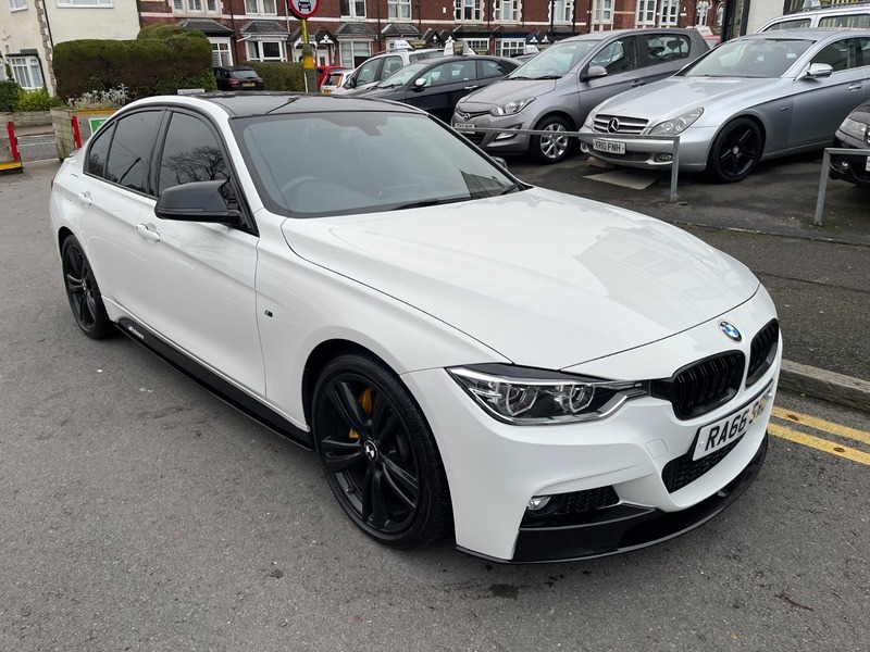 BMW 3 Series 320I M Sport White #3
