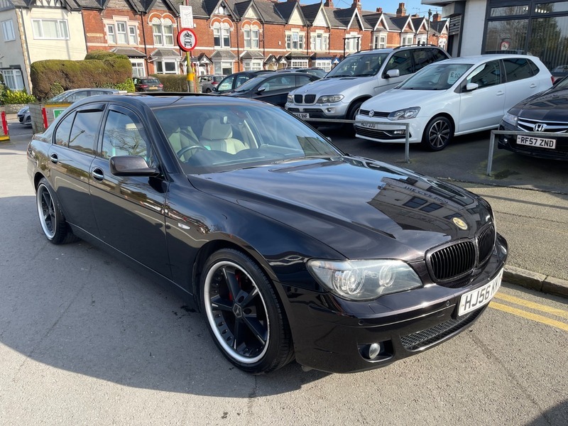 BMW 7 Series 750I Sport Red #3