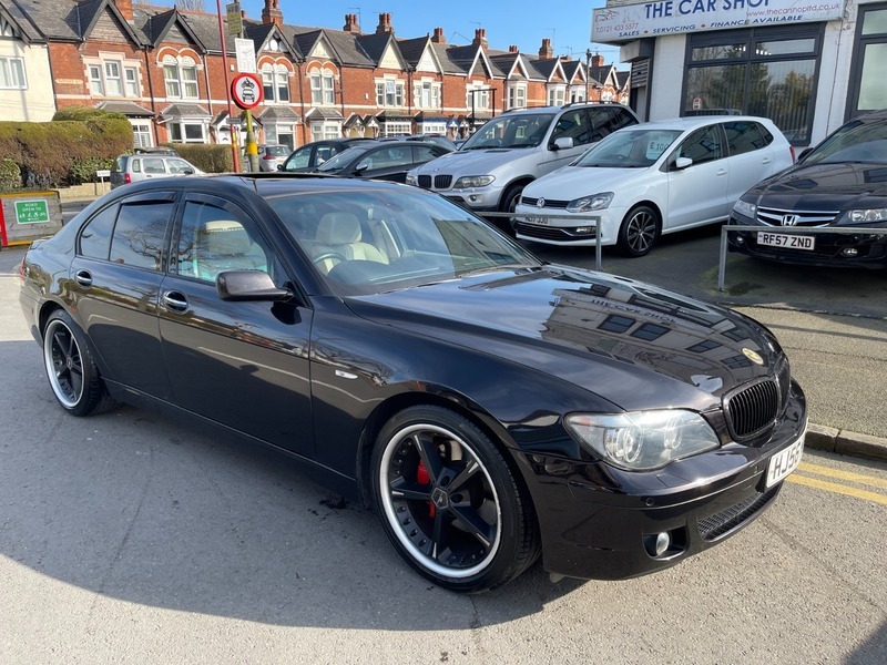 BMW 7 Series 750I Sport Red #4
