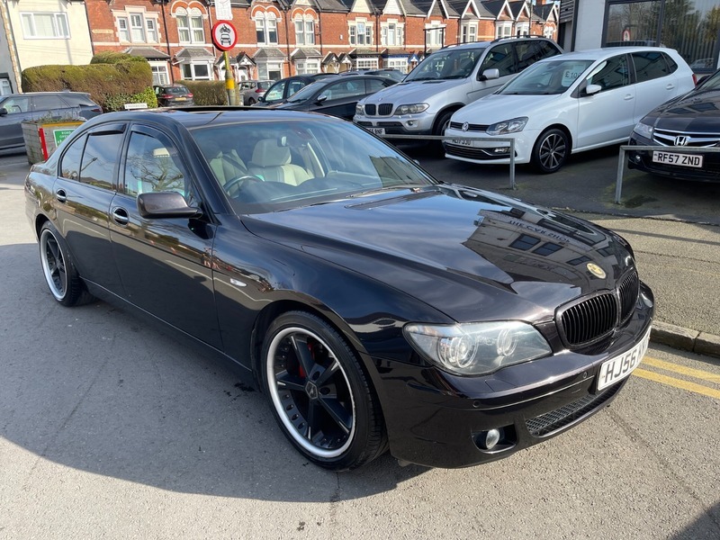 BMW 7 Series 750I Sport Red #5