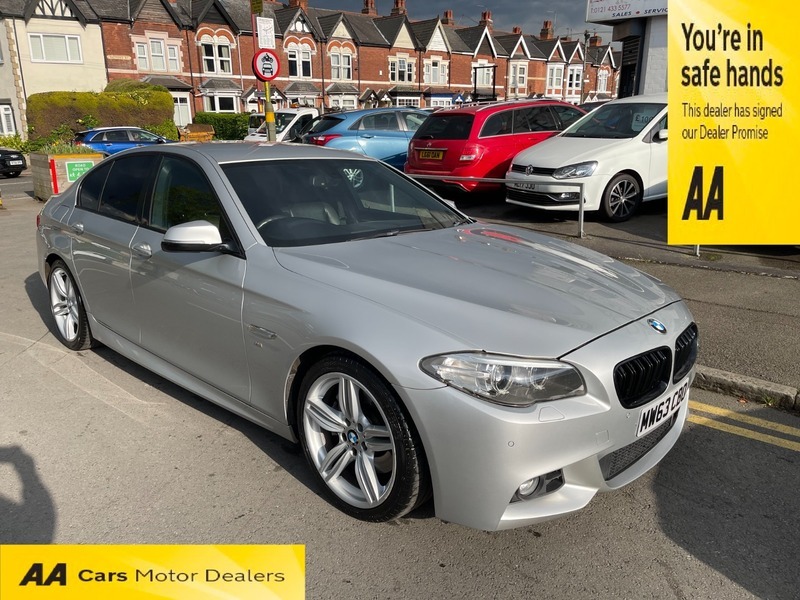 BMW 5 Series 530D M Sport Silver