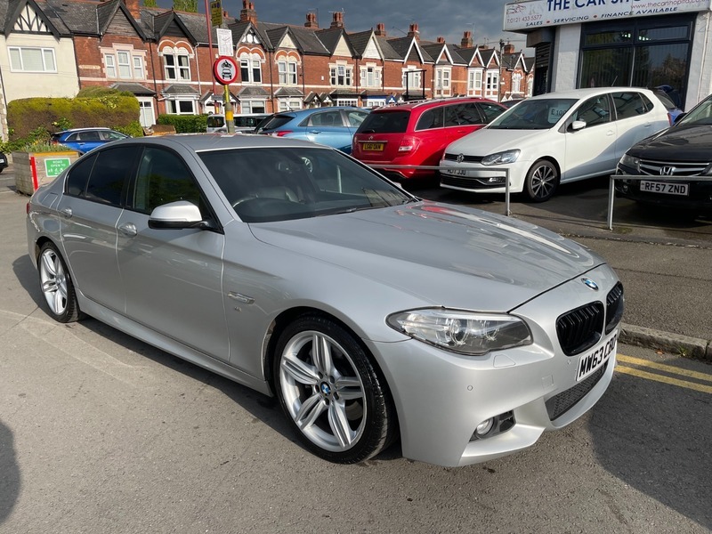 BMW 5 Series 530D M Sport Silver #4
