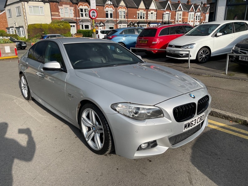 BMW 5 Series 530D M Sport Silver #3