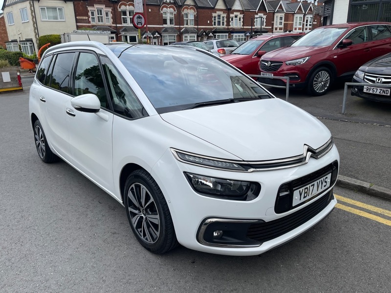 Citroen Grand C4 Picasso Grand Bluehdi Flair S White #2