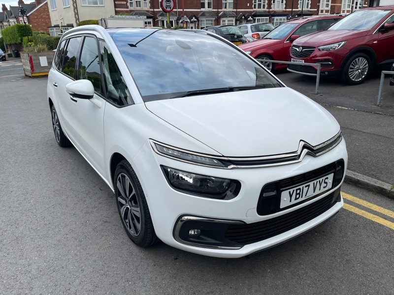 Citroen Grand C4 Picasso Grand Bluehdi Flair S White #3