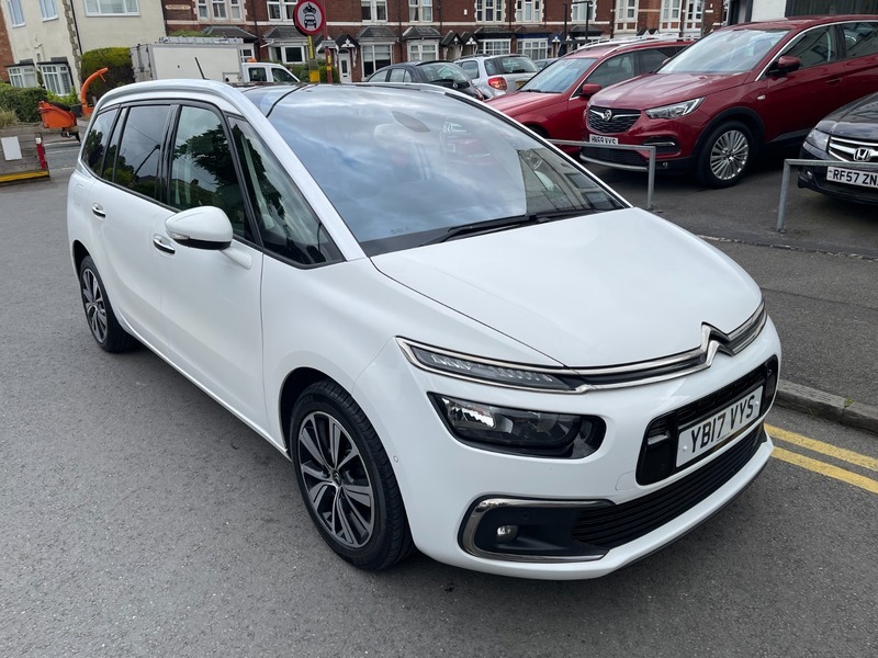 Citroen Grand C4 Picasso Grand Bluehdi Flair S White #4