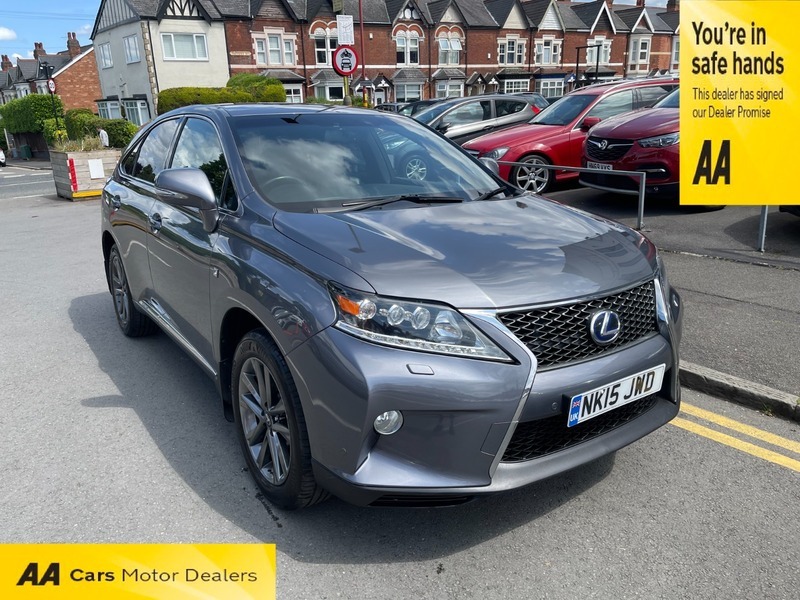 Lexus RX F Sport Grey