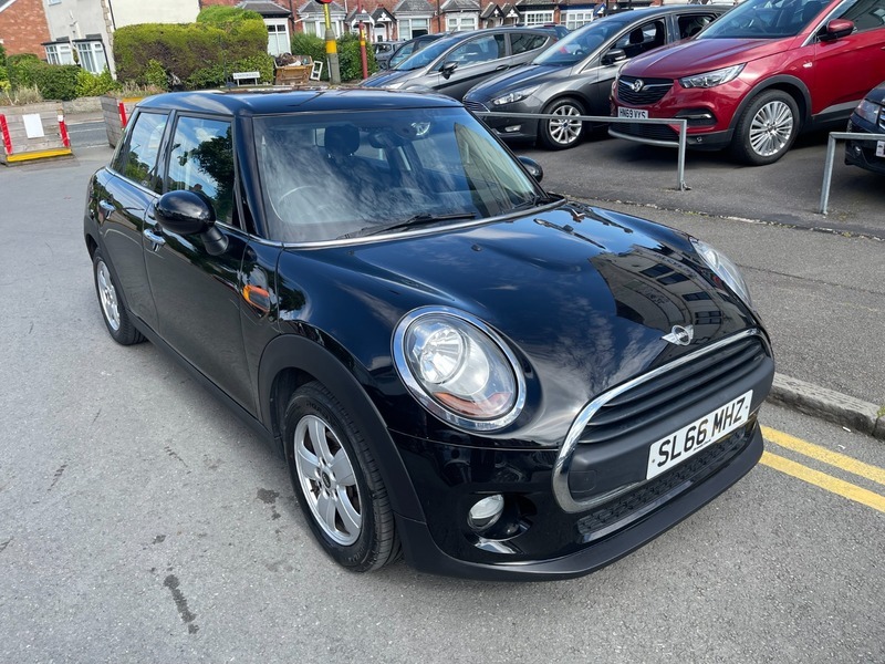 Mini Hatch One Black #6