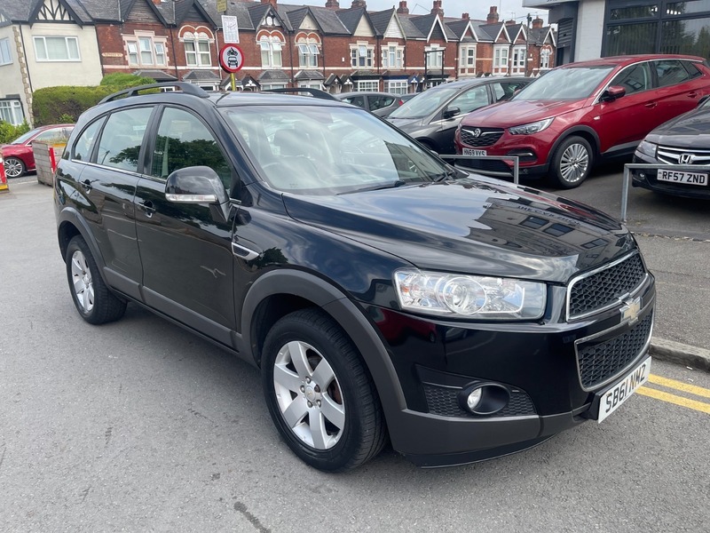 Chevrolet Captiva Vcdi Lt Black #3