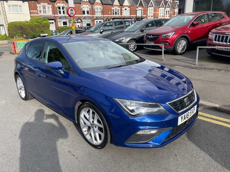 Seat Leon Tsi Fr Technology YA18EKB Blue #5