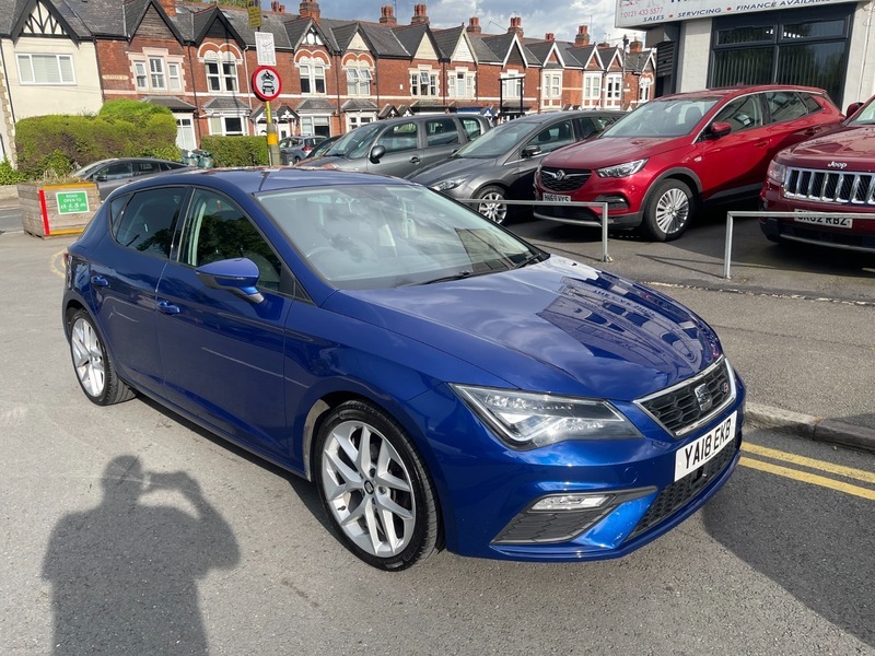 Seat Leon Tsi Fr Technology YA18EKB Blue #3