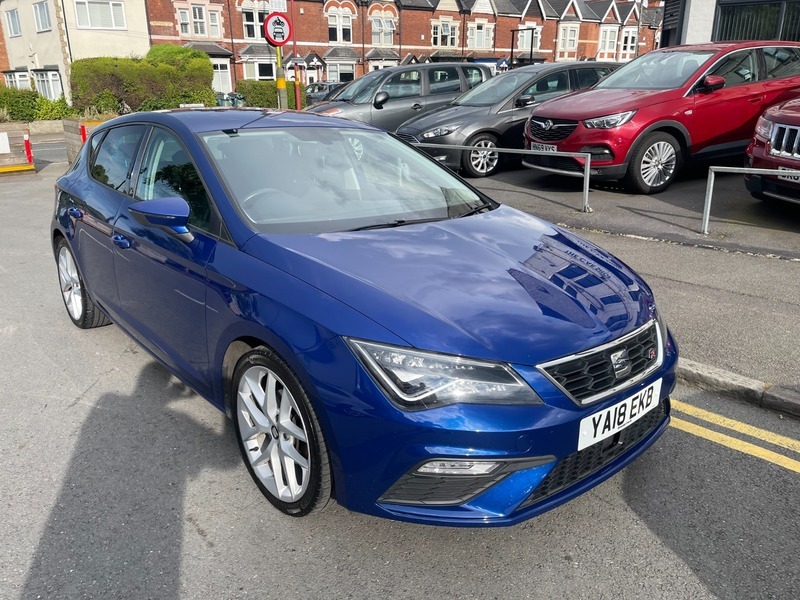 Seat Leon Tsi Fr Technology YA18EKB Blue #6