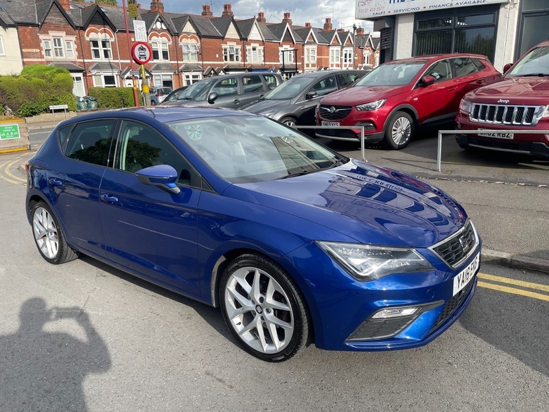 Seat Leon Tsi Fr Technology YA18EKB Blue #4