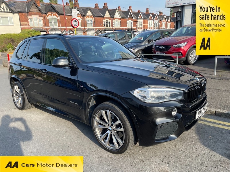 BMW X5 Xdrive40d M Sport Black