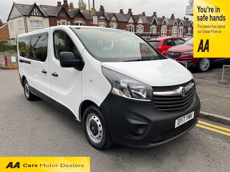 Vauxhall Vivaro L2h1 2900 Combi Cdti White