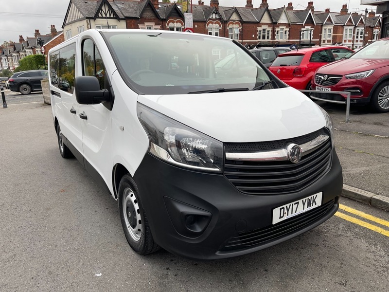 Vauxhall Vivaro L2h1 2900 Combi Cdti DY17YWK White #5