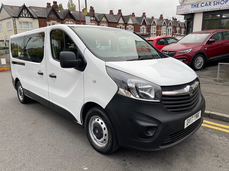 Vauxhall Vivaro L2h1 2900 Combi Cdti DY17YWK White #3