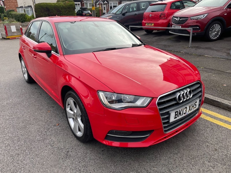 Audi A3 Tfsi Sport Red #5