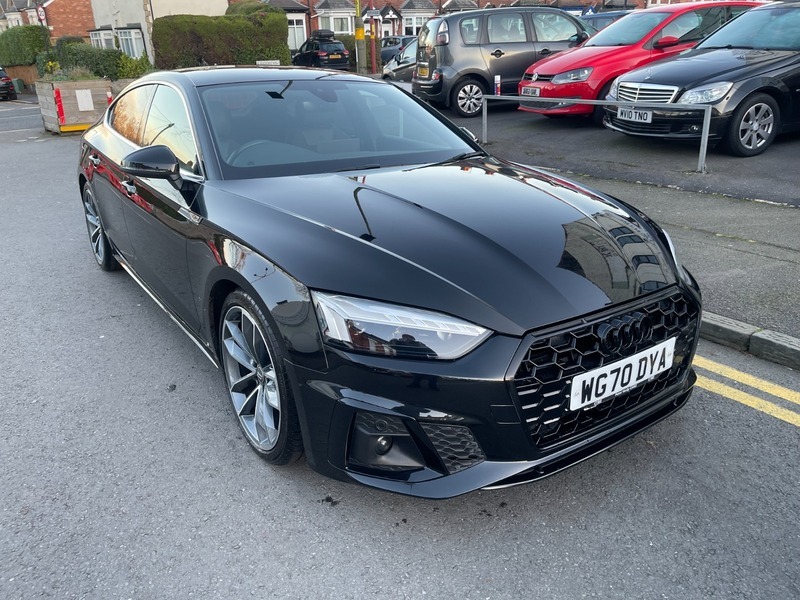 Audi A5 Sportback Tdi S Line WG70DYA Black #2