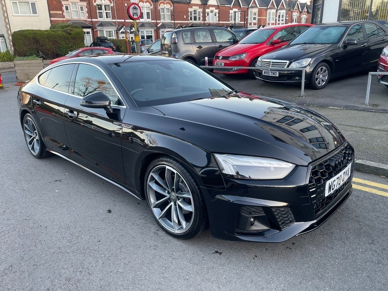 Audi A5 Sportback Tdi S Line WG70DYA Black #3