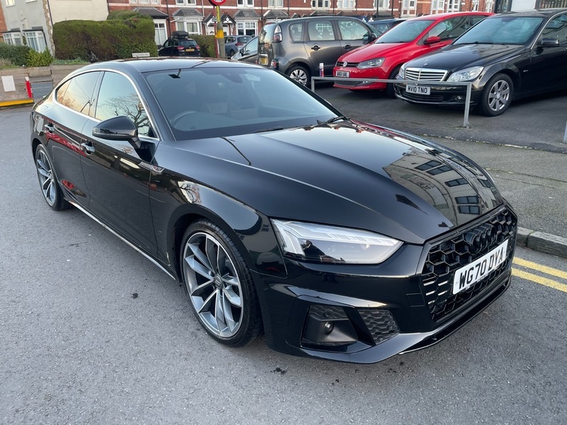 Audi A5 Sportback Tdi S Line WG70DYA Black #4