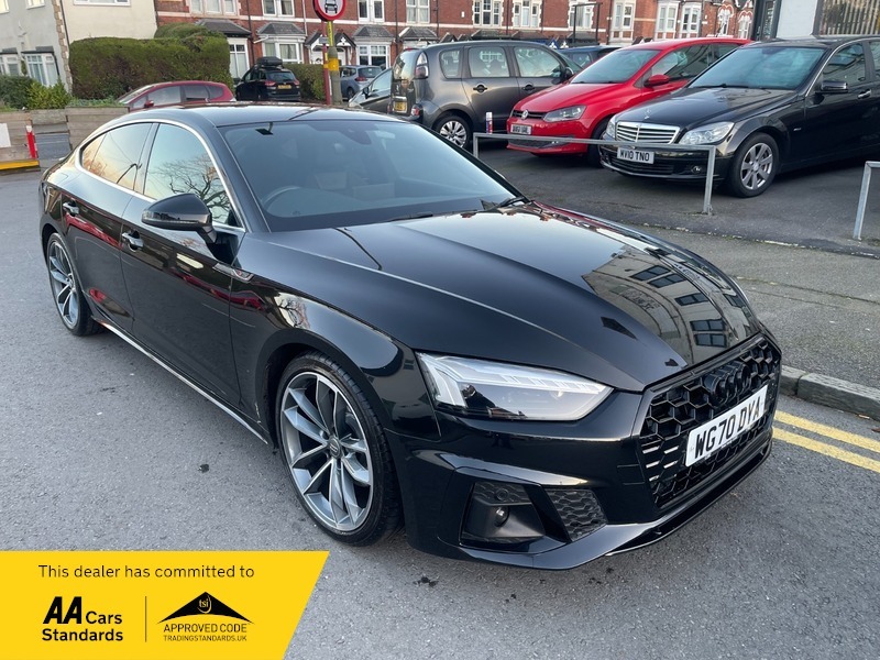 Audi A5 Sportback Tdi S Line Black