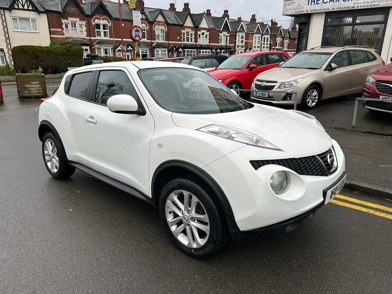 Nissan Juke Tekna Dci White #4