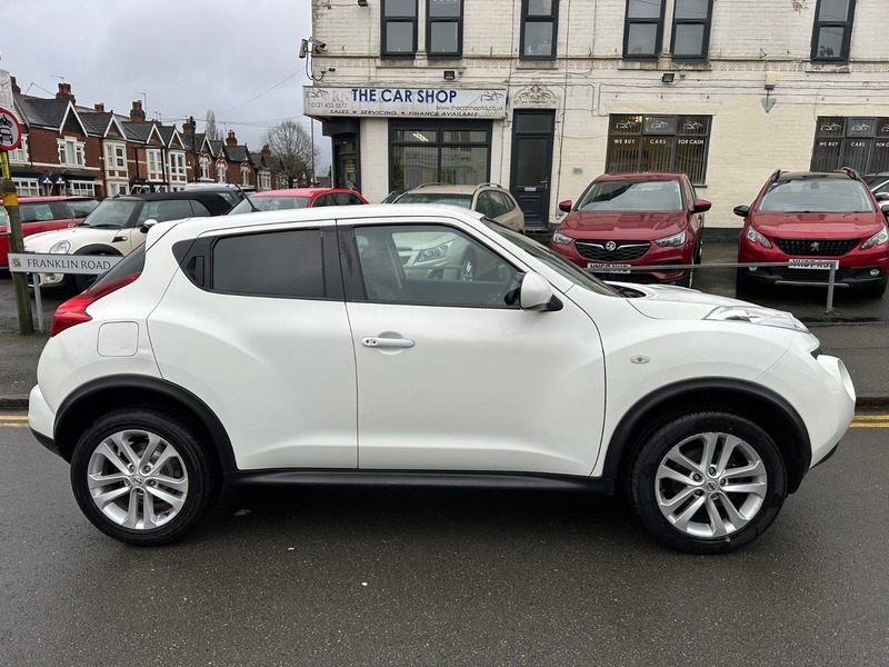 Nissan Juke Tekna Dci White #5