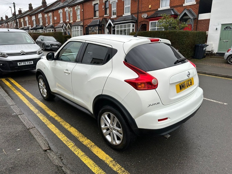 Nissan Juke Tekna Dci White #6