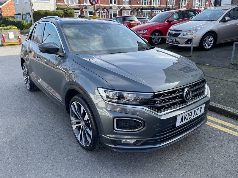 Volkswagen T-Roc R-line Tdi AK19XCV Grey #3