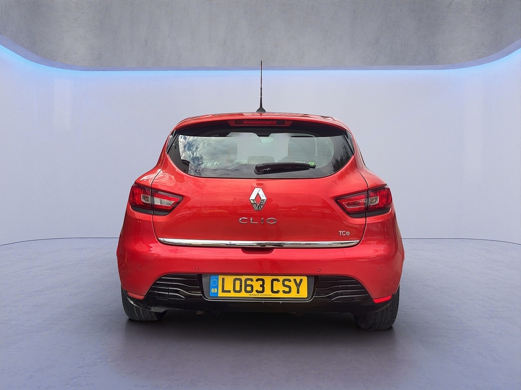 Renault Clio Tce Dynamique S Medianav LO63CSY Red #4