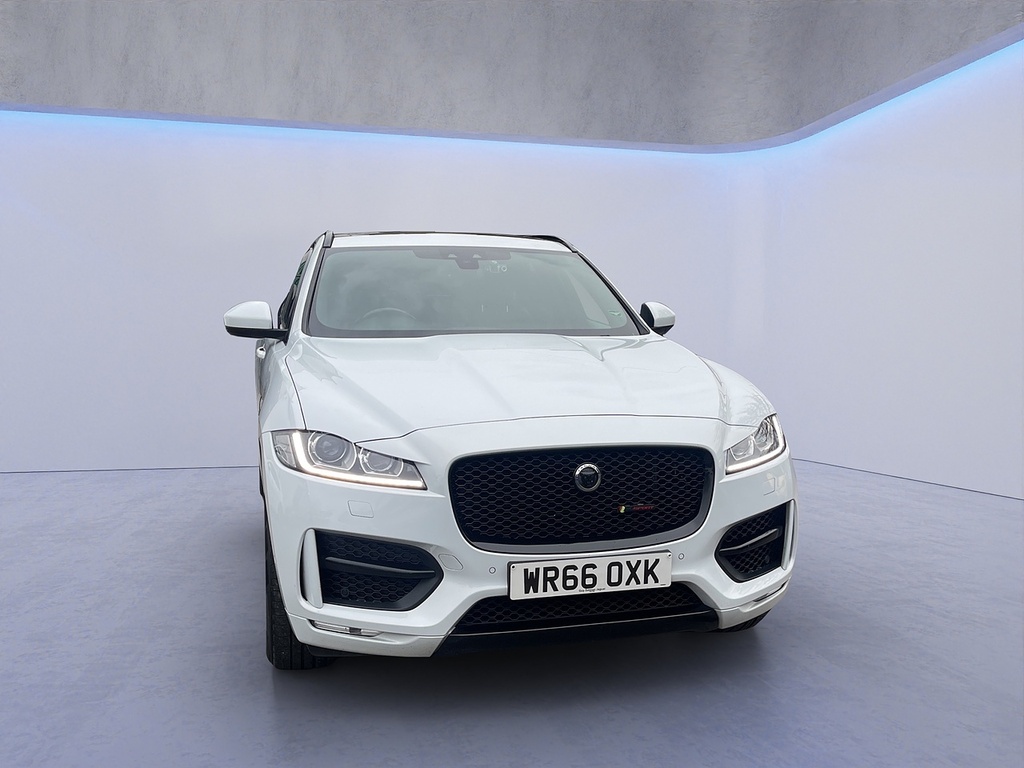 Jaguar F-Pace D180 R-sport WR66OXK White #2