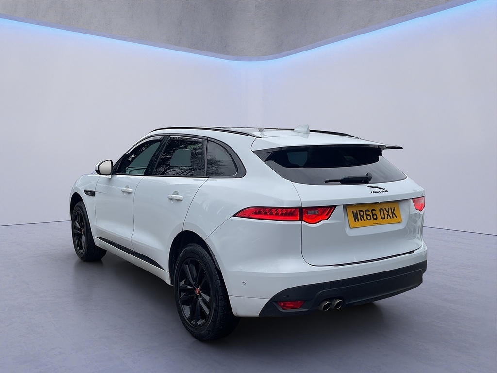 Jaguar F-Pace D180 R-sport WR66OXK White #4