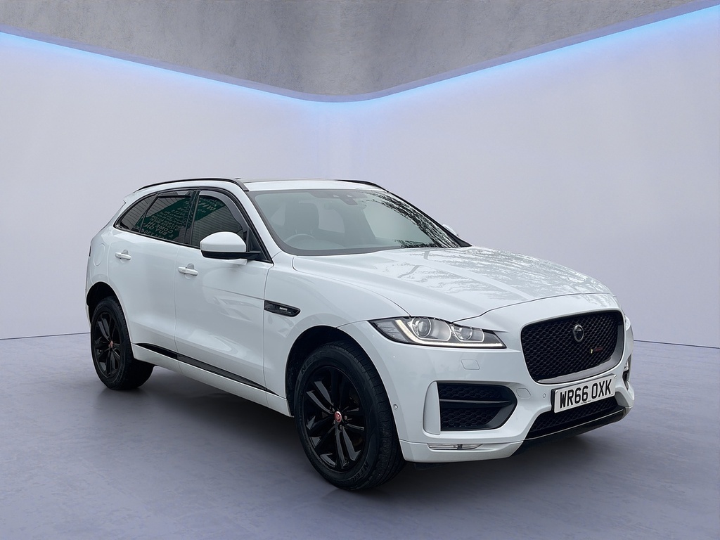 Jaguar F-Pace D180 R-sport WR66OXK White #3