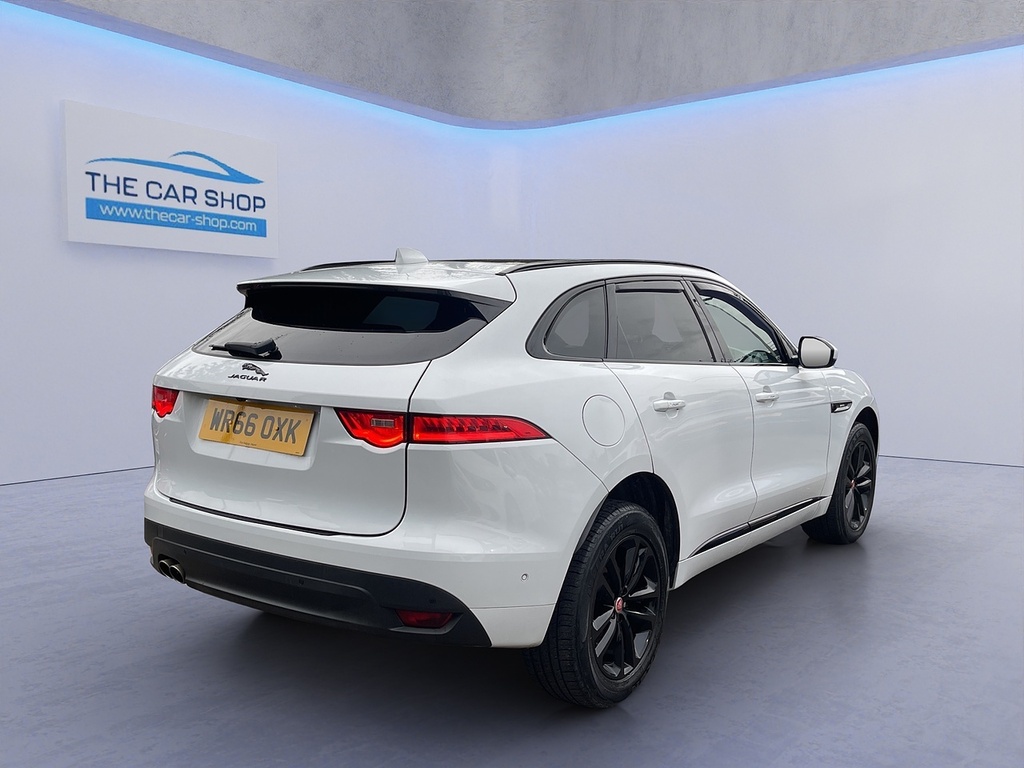 Jaguar F-Pace D180 R-sport WR66OXK White #5
