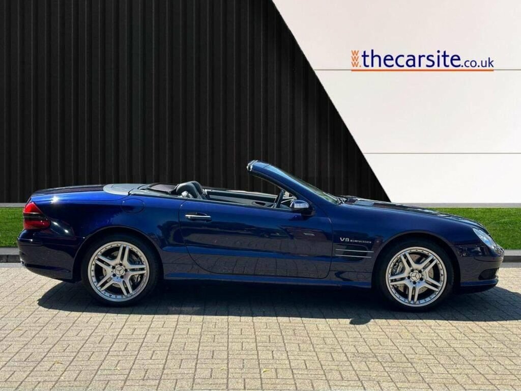 Mercedes-Benz SL Class Convertible 5.4 Sl55 Kompressor Amg 200555 Blue #2
