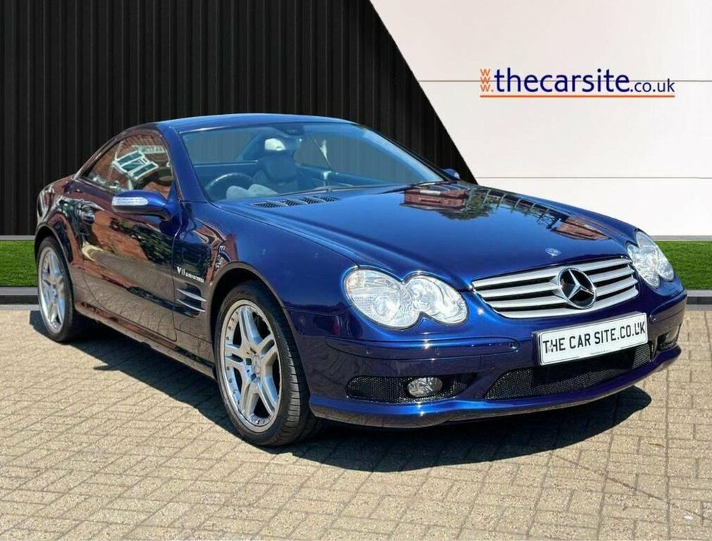 Mercedes-Benz SL Class Convertible 5.4 Sl55 Kompressor Amg 200555 Blue #4