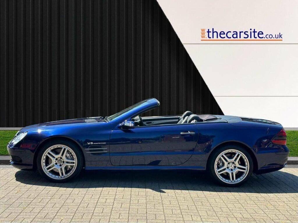 Mercedes-Benz SL Class Convertible 5.4 Sl55 Kompressor Amg 200555 Blue #3