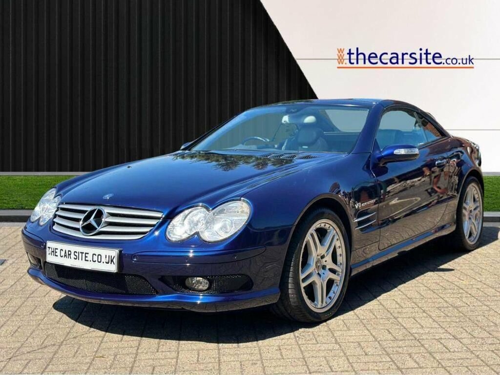Mercedes-Benz SL Class Convertible 5.4 Sl55 Kompressor Amg 200555 Blue #6