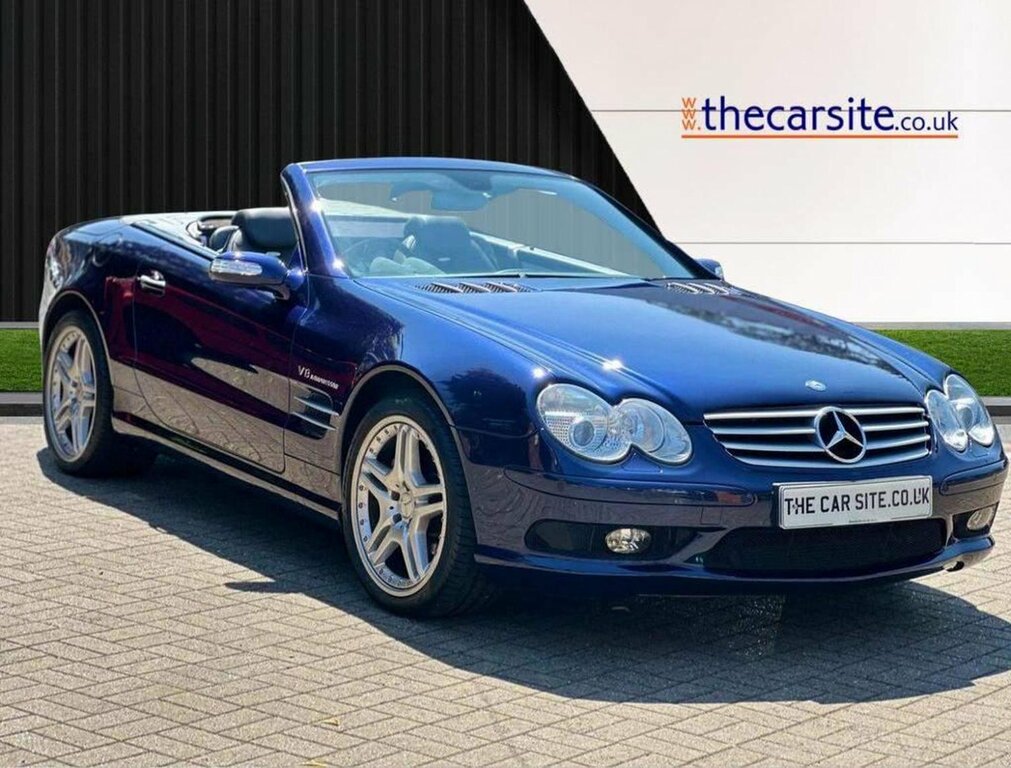 Mercedes-Benz SL Class Convertible 5.4 Sl55 Kompressor Amg 200555 Blue