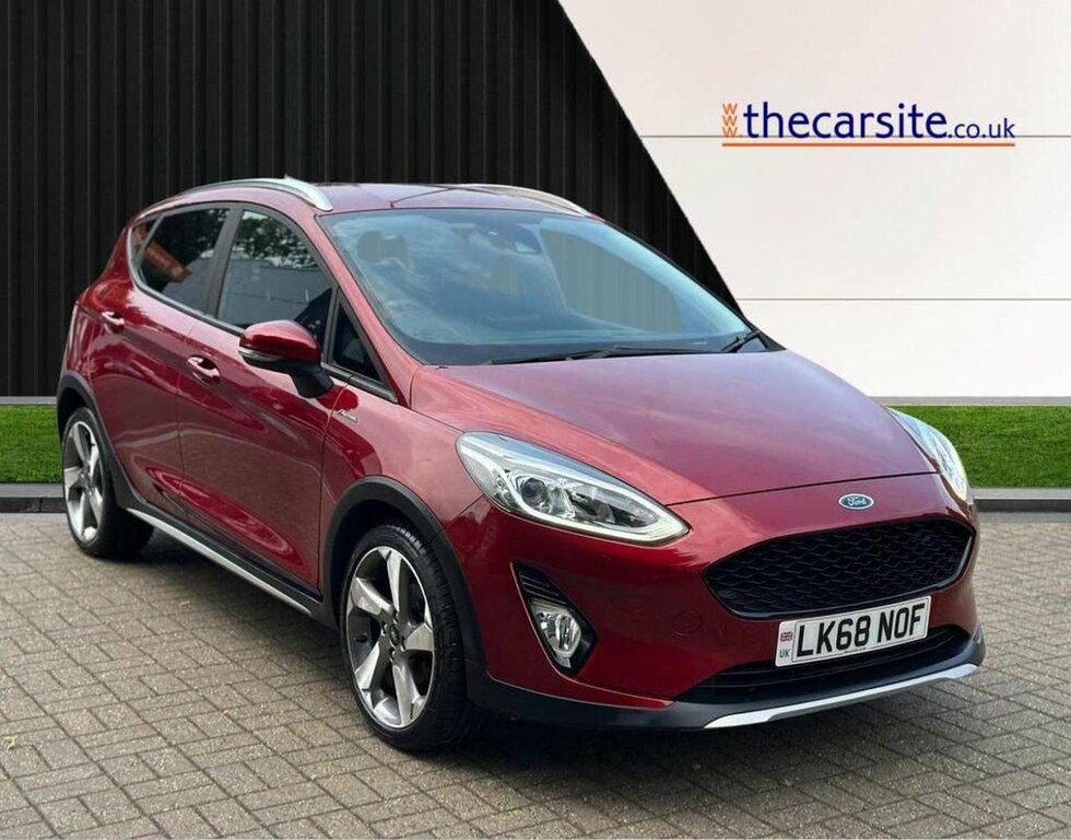 Ford Fiesta Hatchback 1.0T Ecoboost Active 1 Euro 6 Ss Red